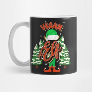 VEGAN ELF CHRISTMAS Mug